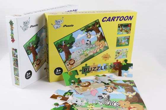 良い価格 クール 4パック 紙 パズル 幼児 4-8歳 学習 教育 オンライン